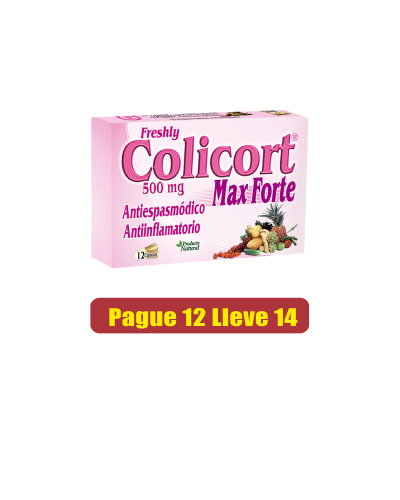 COLICORT FORTE PAGUE 12 LLEVE 14