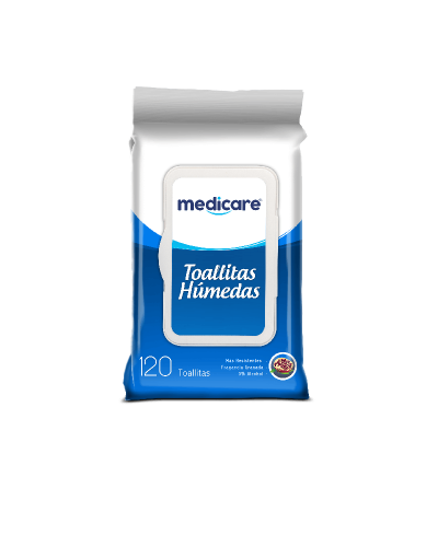 TOALLITAS HUMEDAS MEDICARE X120