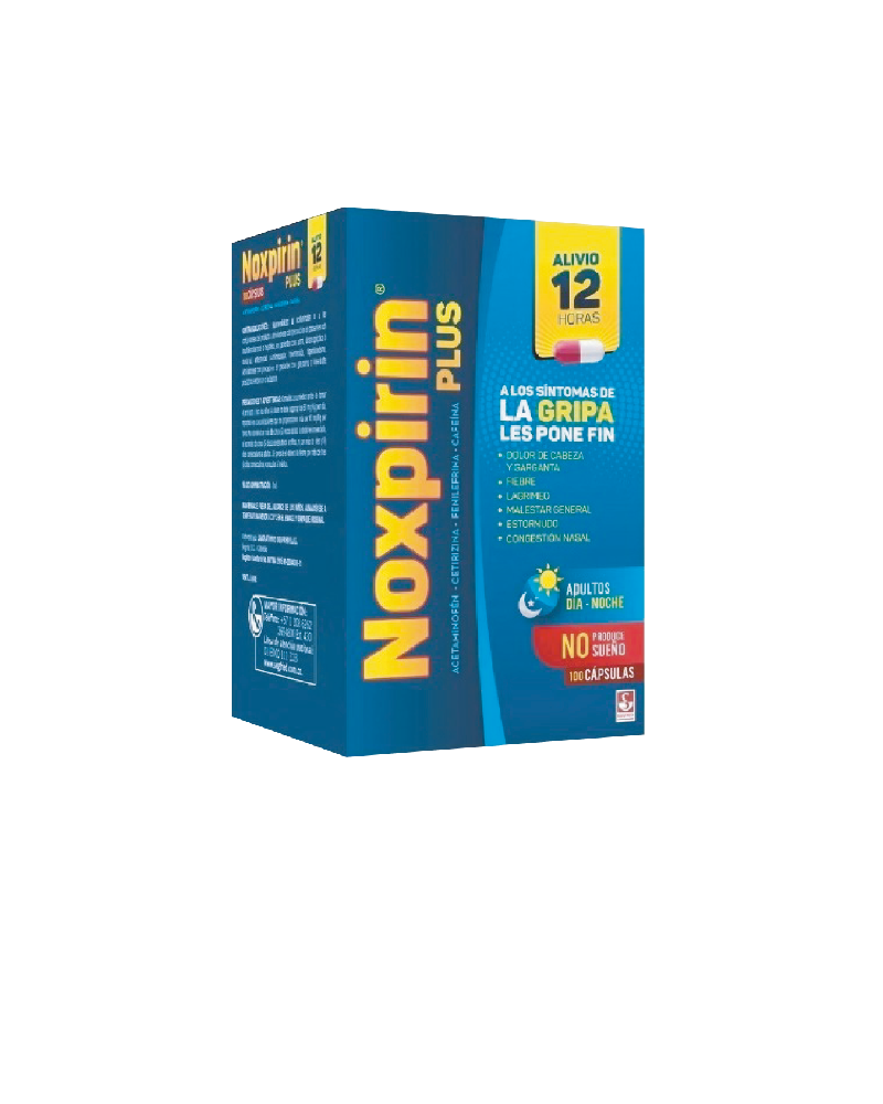 NOXPIRIN CAPSULA PAG 96 LLV 100